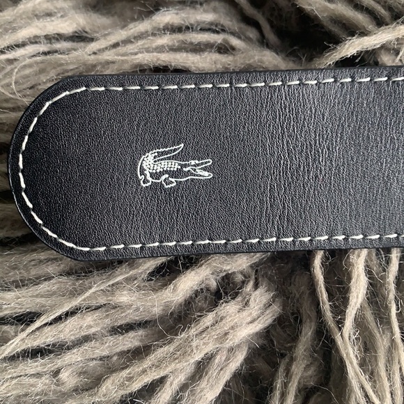 Lacoste NWOT leather belt - Picture 1 of 4